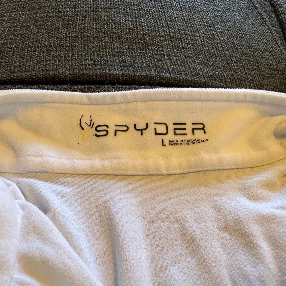 SPYDER WOMEN’s SHIMMER BUG ZIP T-NECK SHIRT